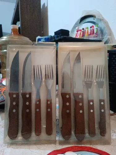 KIT 4 PÇS PARA CHURRASCO