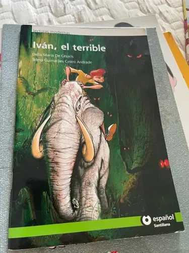 Livro infantil "Iván, el terrible"