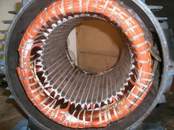 Rebobinamento de motores, geradores, bombas