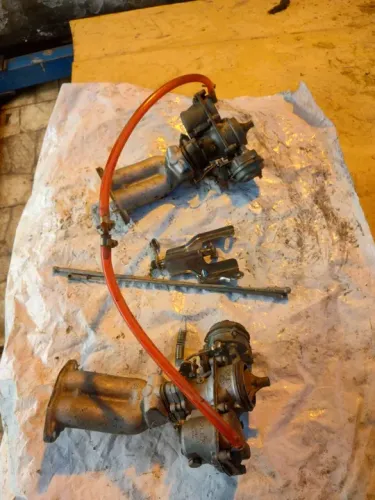 Kit completo Carburadores Admissão Dupla Carburação Variant, Brasilia Kombi