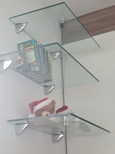 Prateleiras de Vidro Decorativas - Design Moderno