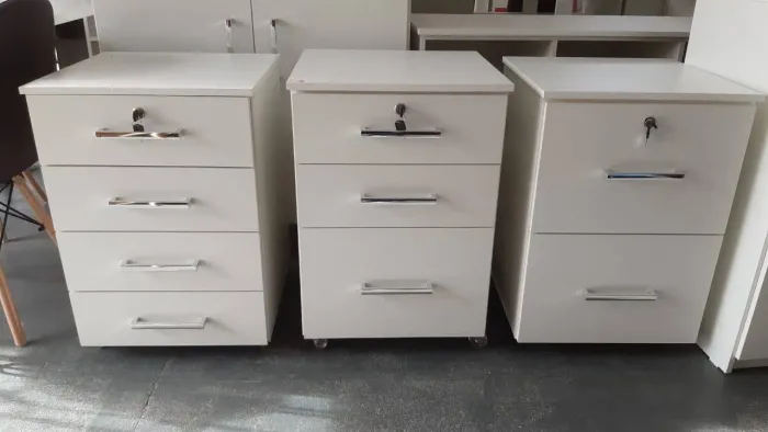 Gaveteiros de Escritório Brancos - NOVO?