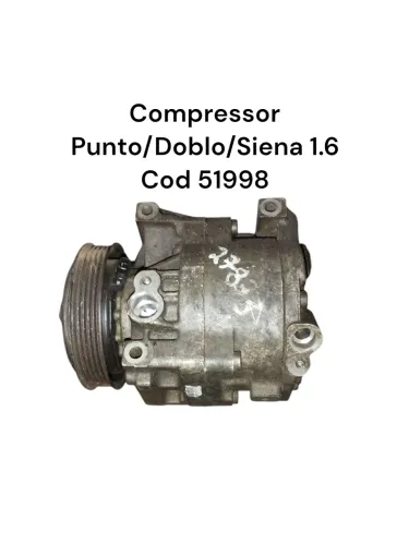 Compressor Punto/doblo/siena 1.6 Cod 51998