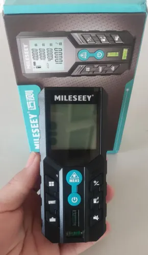 Mileseey D2 40m Trena Laser Digital Profissional Longa Distância