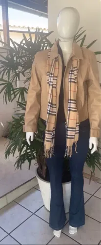 Casaco de Couro Arezzo - Tamanho M