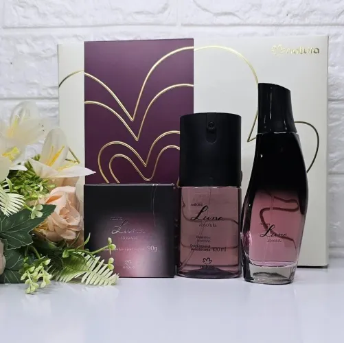 Kit Presente Dia das Mães Natura Luna Absoluta - Desodorante + Sabonete + Perfume