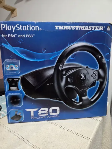 Volante e pedal Trustmaster T80Racing Wheel PS3 PS4