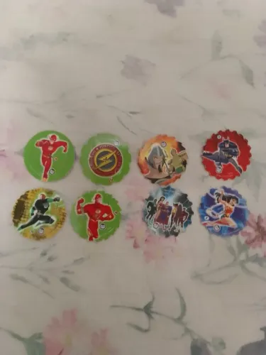 Tazos spinners liga da justiça (aceito olxpay)