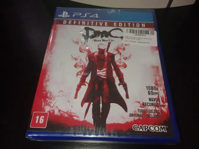 Dmc Devil May Cry Definitive Edition Ps4 Novo lacrado