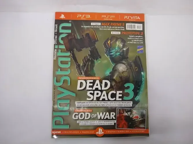 Revista Playstation Ano 14 N. 163: Dead Space 3
