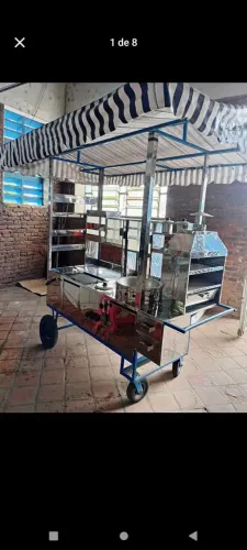 Carrinho para trabalho ótima oportunidade para você começar seu negócio .
