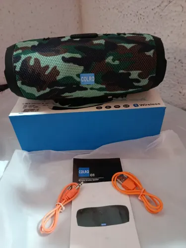 IMPERDÍVEL!! CAIXA DE SOM BLUETOOTH COLRO