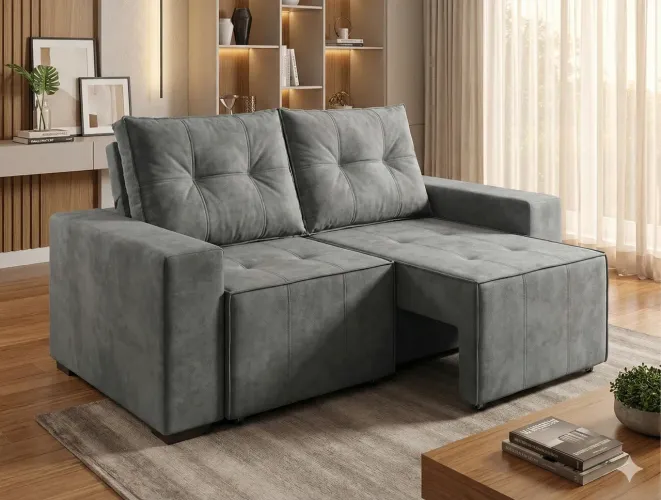 Sofá que vai deixar sua sala mais linda ainda !