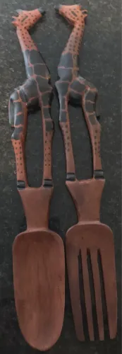 Utensílios de madeira de Moçambique
