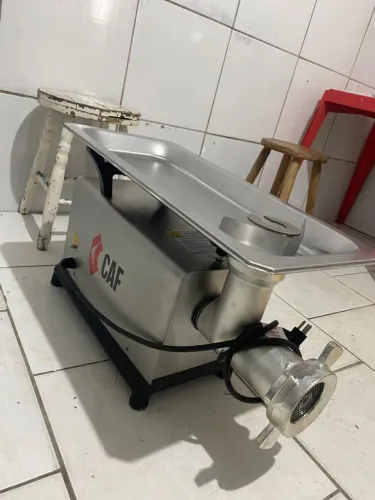 Moedor de Carne Industrial CAF Boca 22 pronta entrega inox