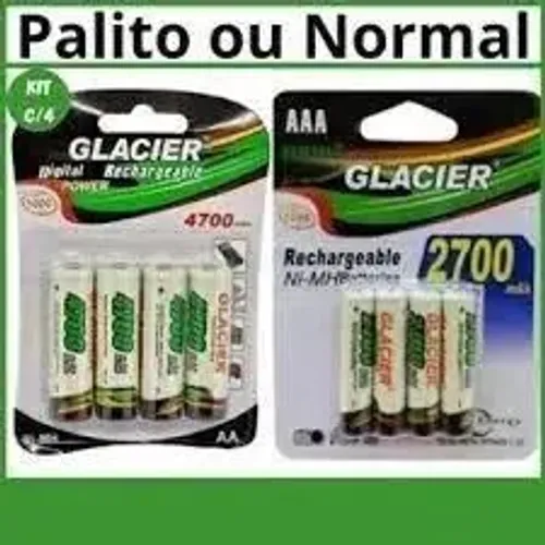 pilha recarregável AA ou AAA-entrega grátis