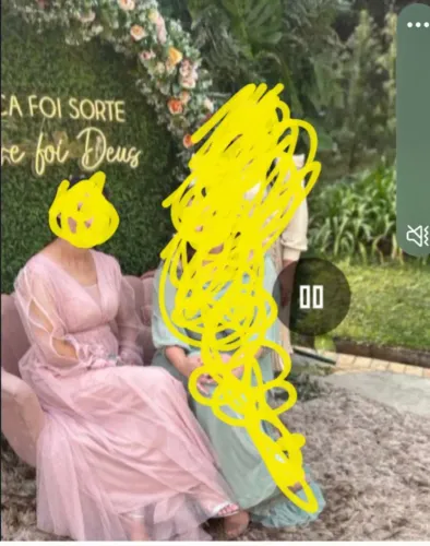 Vestido de festa rose usado 1 única vez