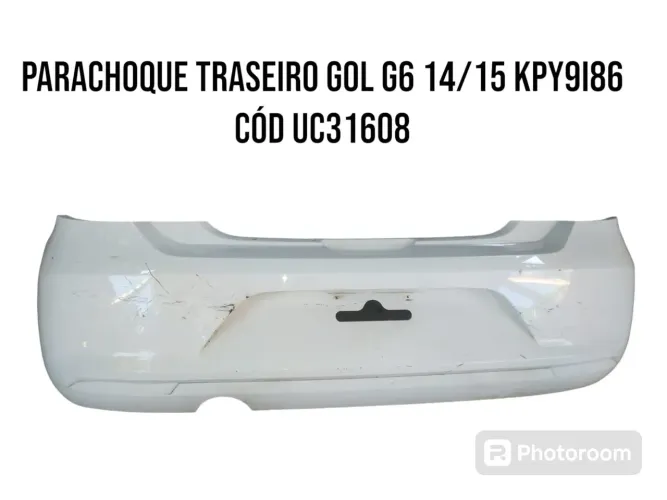 Parachoque traseiro gol g6 14/15