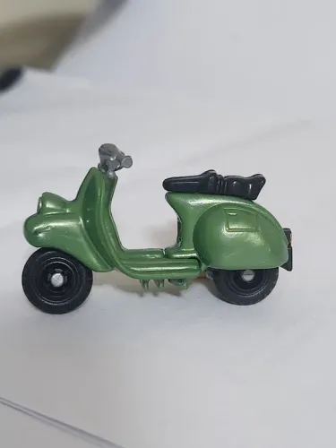 Scooter verde Brinquedo de Metal