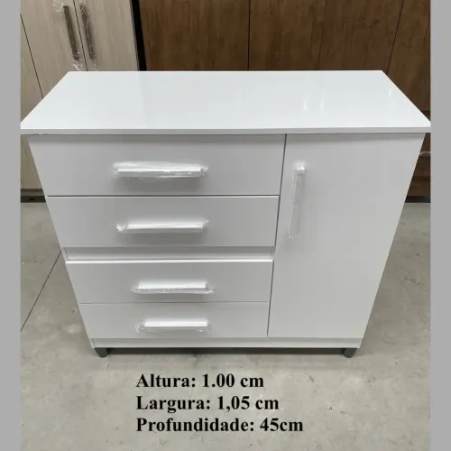 Cômoda com 4 gavetas - entrego hoje