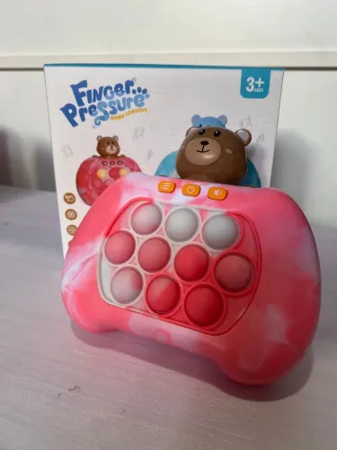Pop it eletrônico popete eletrônico do urso colorido R$ 