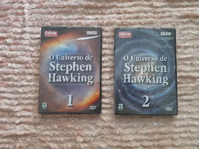 2 dvds da super interessante o universo de stephen hawking