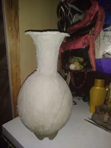 Vaso bola médio tradicional artesanal decorativo*novo*!