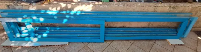 Conjunto de Grades de Metalon / Aceito cartão