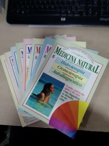 Guias Práticos Nova Cultural Medicina Natural 8 Volumes