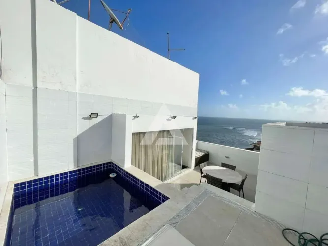 Cobertura na Ondina com 1 suíte, 90m² à venda por R$ 750.000,00