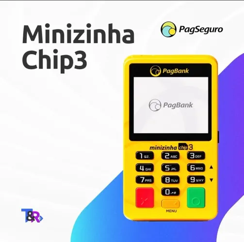 Minizinha Chip3 - PagSeguro - Nova e Pronta para Uso!