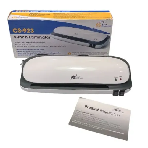 Laminadora Plastificadora Cl-923 Royal Sovereign A4 Seminova