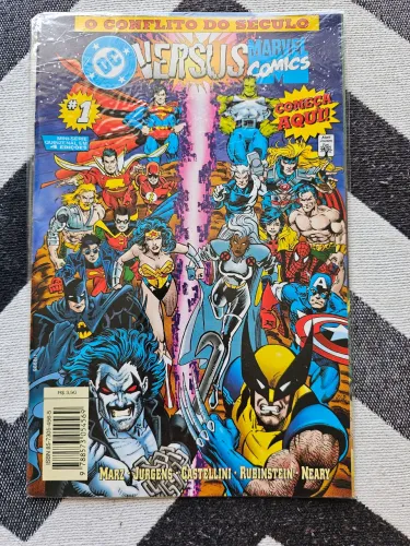DC versus MARVEL COMICS - Volume 1 ao 4
