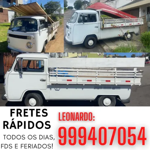 Frete Rapido e Carreto a partir de 80,00 reais, 24 horas!!!