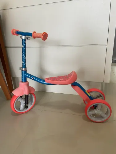 Triciclo 2 em 1 - patinete 