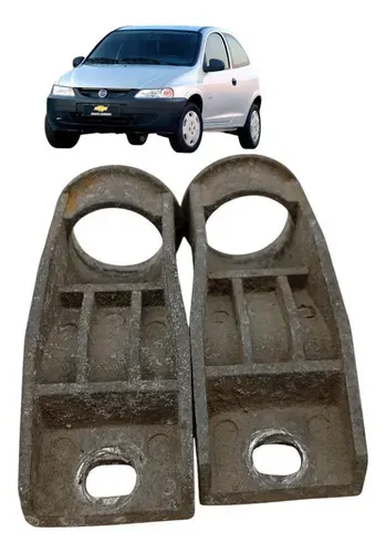 Par Braço Suporte Radiador Chevrolet Celta 2005 2006