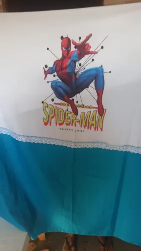 Lençol solteiro homem aranha 