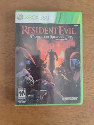 Jogo Xbox 360 - Resident Evil: Operação Raccon City Original