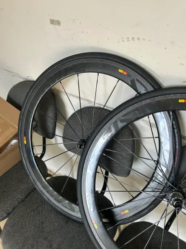 Rodas em carbono speed perfil 50 Clincher