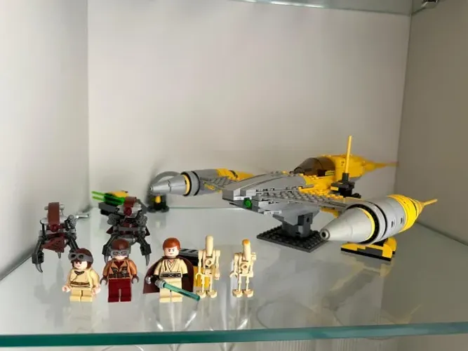[COMPRADO NOS EUA] LEGO 75092 Naboo Starfighter - Completo + Minifigs