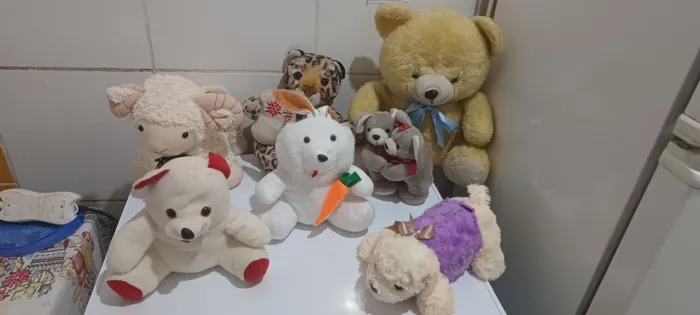 Lotes de pelúcias 