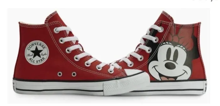 Tênis Converse All Star Original N°36 - Edição Minnie Vermelho 