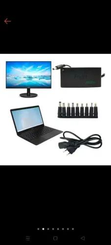 Adaptador Carregador Universal De Notebook Fonte Universal 120W