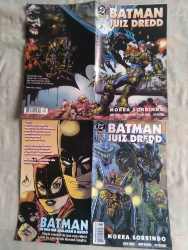 HQ BATMAN JUIZ DREED - MORRA SORRINDO 