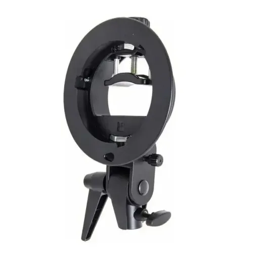 Suporte para Flash, cabeça de encaixe Bowens fotografia semi-novo