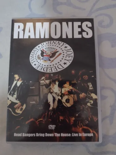 DVD Ramones - Head Bangers Bring Down The House: Live In Europe