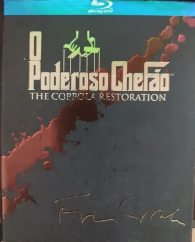 O Poderoso Chefão - Blu-Ray The Coppola Restoration - 4 discos em excelente estado