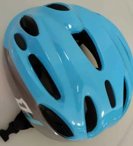 Capacete de Ciclismo Azul - Segurança e Conforto