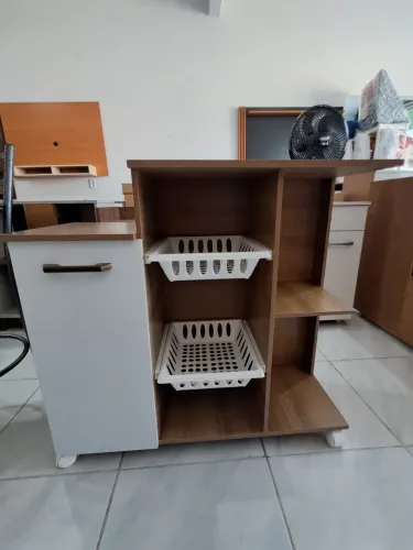 Fruteira balcão para microondas