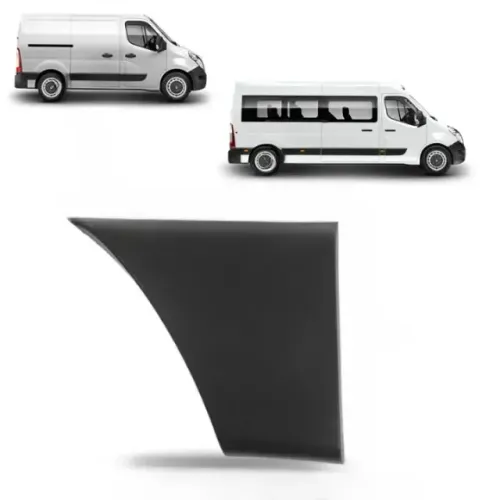 FRISO ANTES DA RODA RENAULT MASTER CURTA OU LONGA 2014 a 2021 TRASEIRA LADO DIREITO 